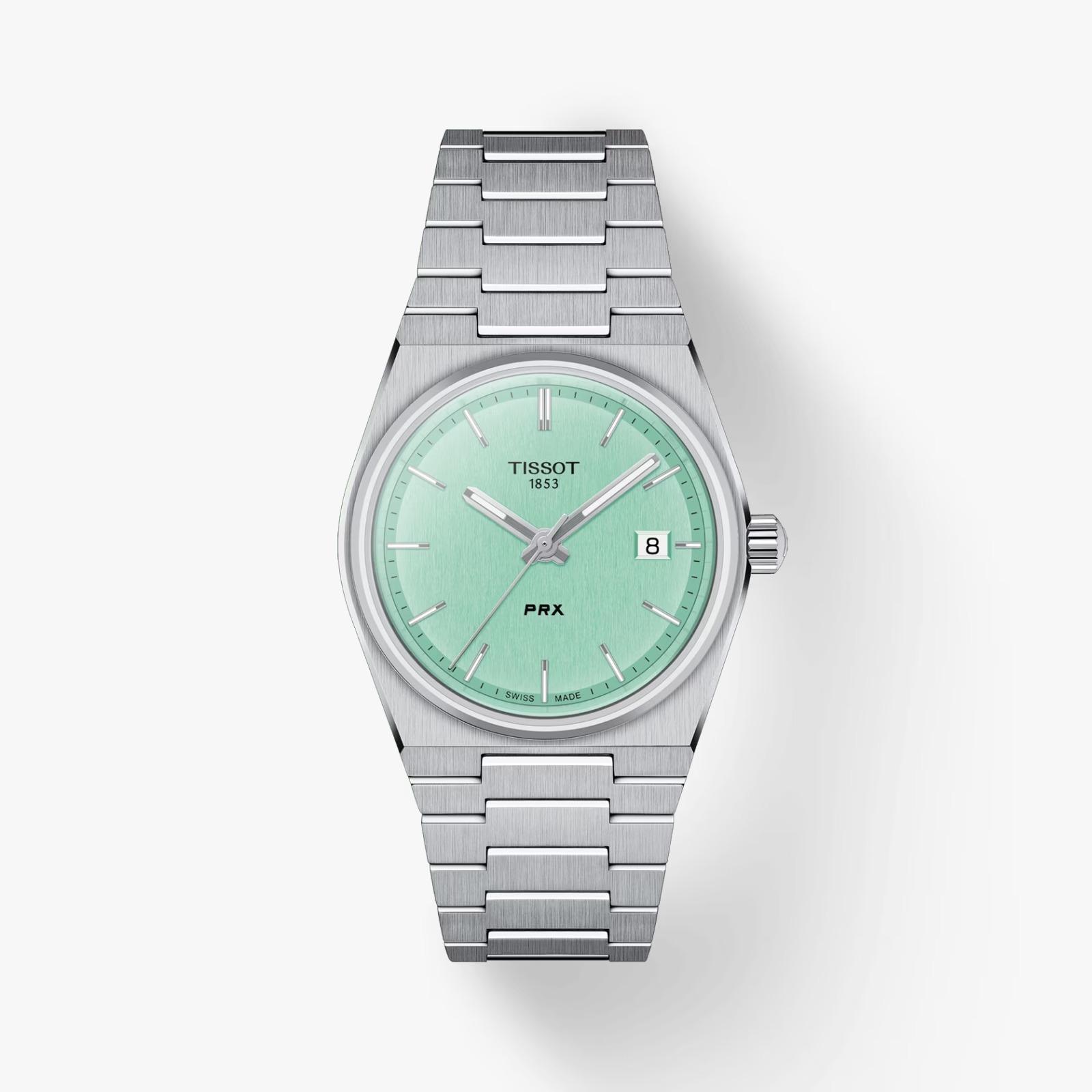 orologio TISSOT PRX 35mm Verde Acqua